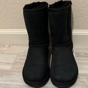 UGG Classic Black Winter Boots